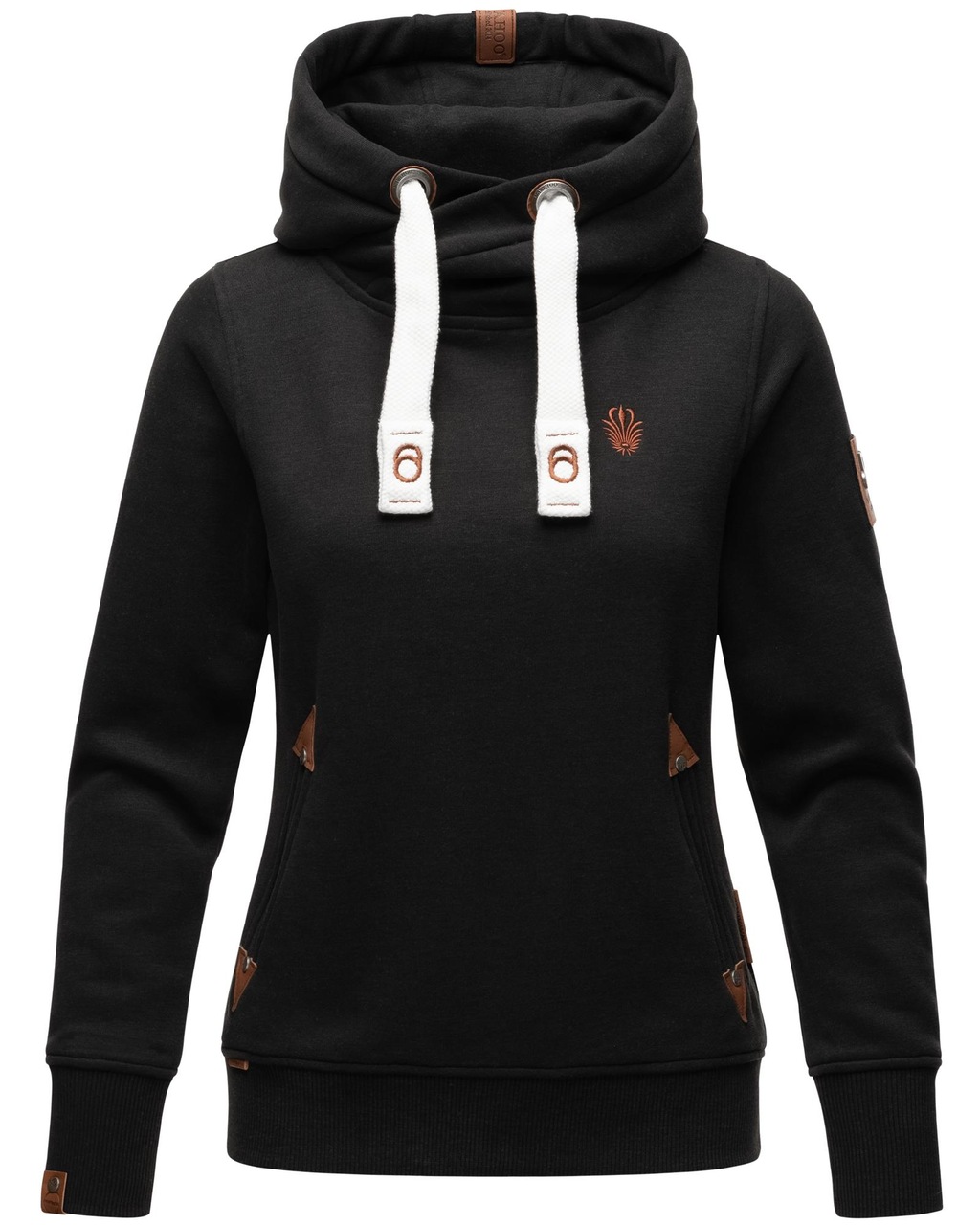 Navahoo Kapuzensweatshirt "Namikaa", weicher Hoodie mit breiten Tunnelzugko günstig online kaufen