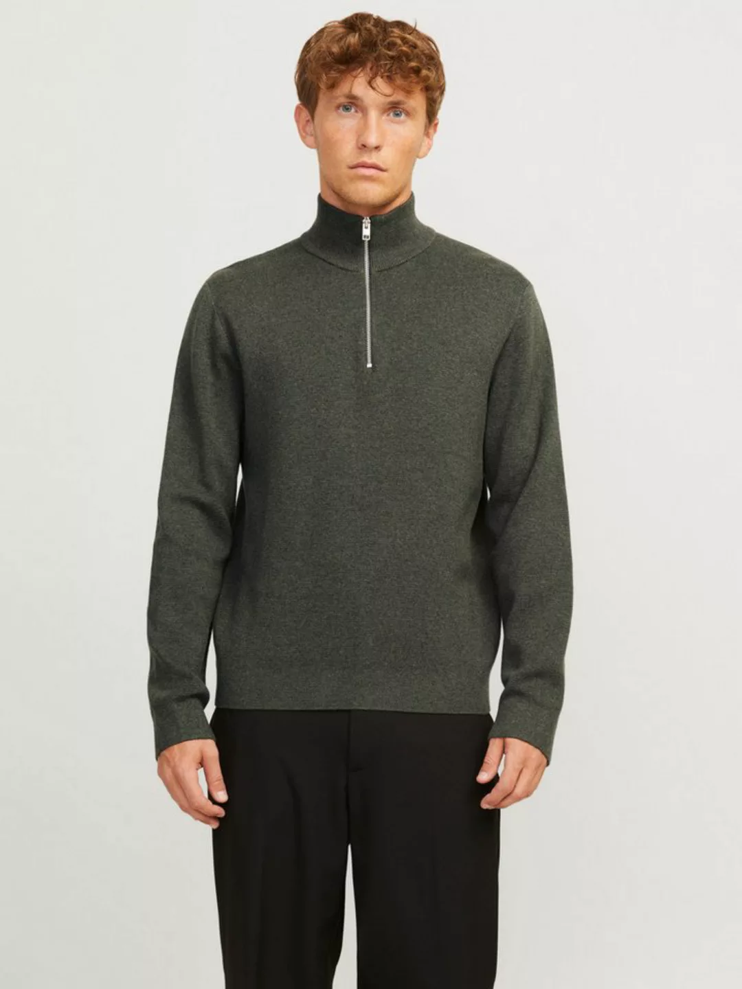 Jack & Jones Troyer JPRBLAMILANO STITCH KNIT HALF ZIP SN günstig online kaufen