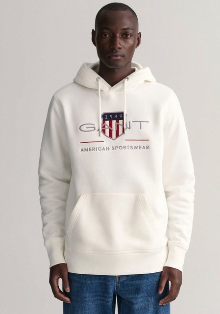 Gant Hoodie REG ARCHIVE SHIELD HOODIE mit modischer Logostickerei auf der B günstig online kaufen