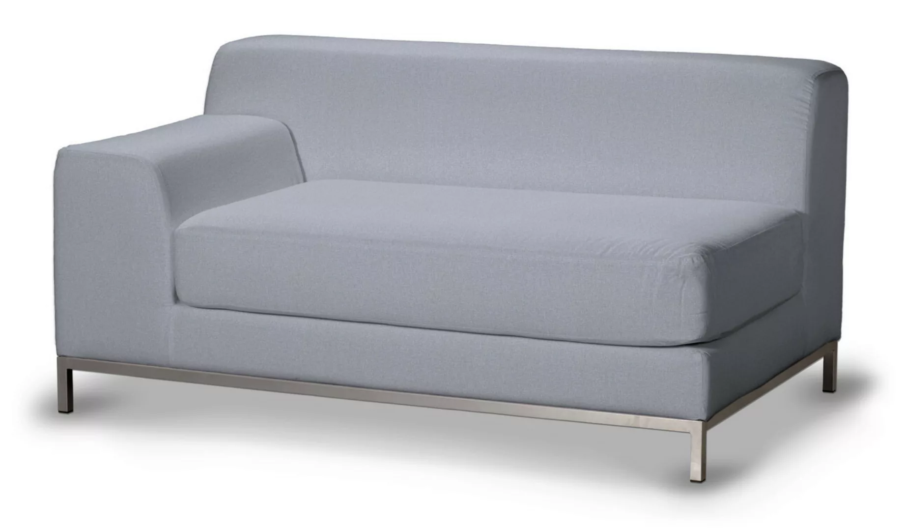 Bezug für Kramfors 2-Sitzer Sofa, Lehne links, steingrau, Bezug für Kramfor günstig online kaufen