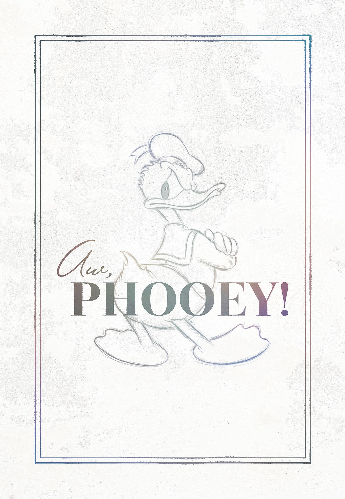 Komar Leinwandbild »Keilrahmenbild - Donald Duck Phooey! - Größe 40 x 60 cm günstig online kaufen