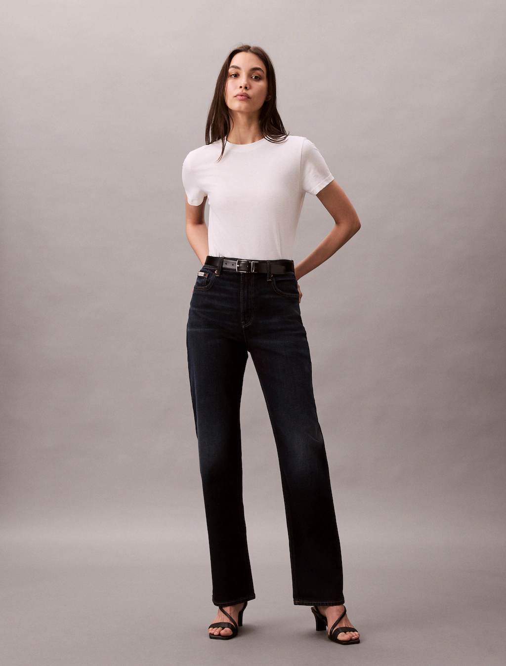 Calvin Klein Jeans Gerade Jeans "HIGH RISE STRAIGHT OXBOW", Regular fit günstig online kaufen