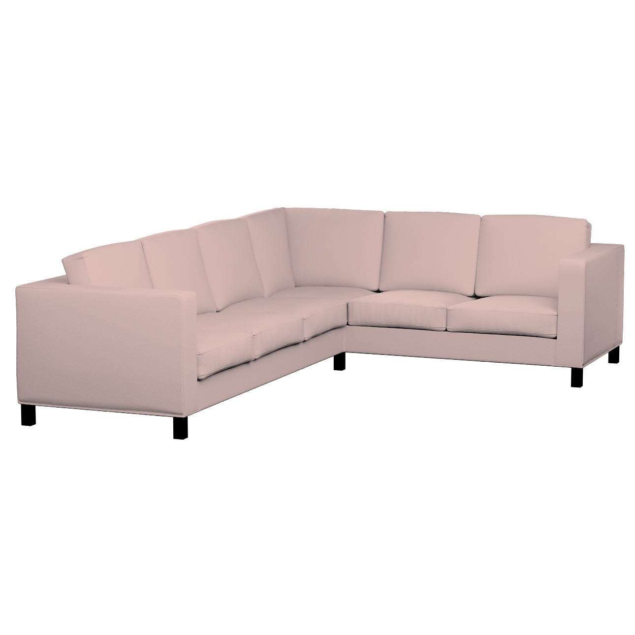 Bezug für Karlanda Sofa Ecke links, rosa, 36cm x 30cm x 50cm, Bouclé (702-8 günstig online kaufen