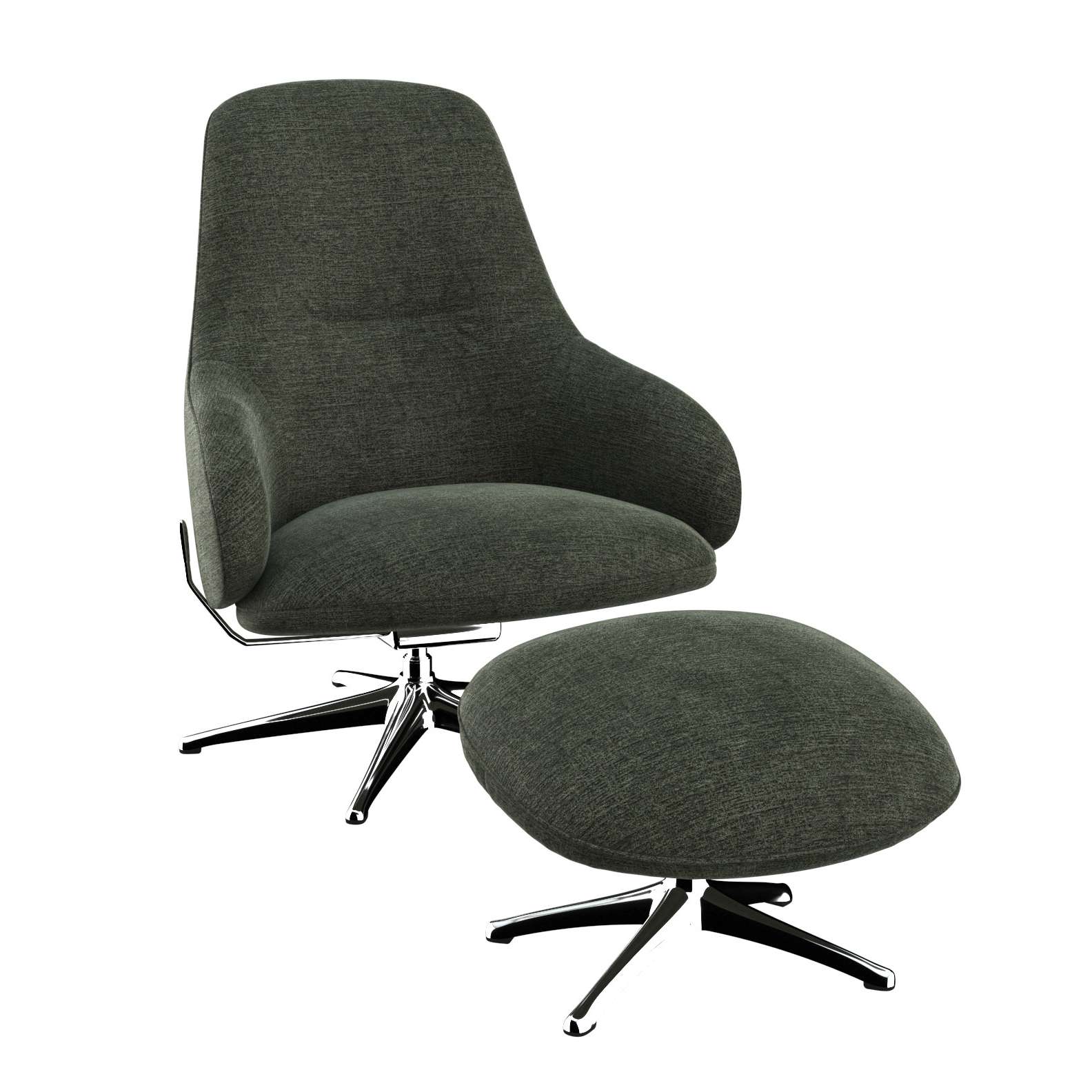 FLEXLUX Drehsessel "Falcone, TV-Loungesessel, Fernsehsessel, Polstersessel, günstig online kaufen