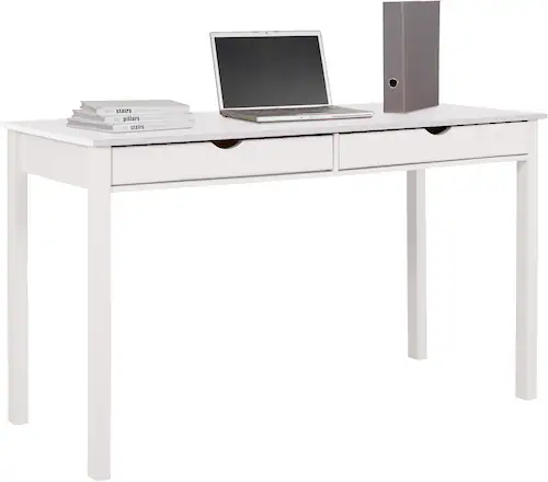 INOSIGN Schreibtisch "Gava", aus massiven Kiefernholz, mit praktischen Grif günstig online kaufen