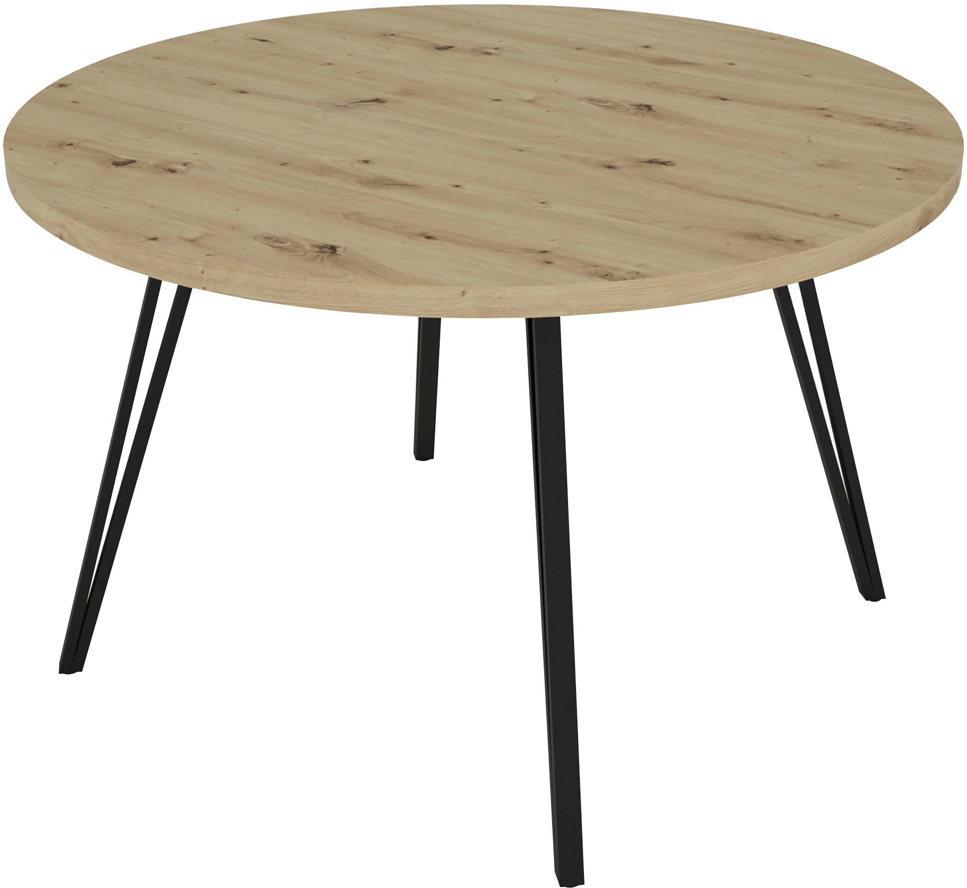 byLIVING Esstisch "Marta", (1 St.), mit 120cm runder Tischplatte in Artisan günstig online kaufen