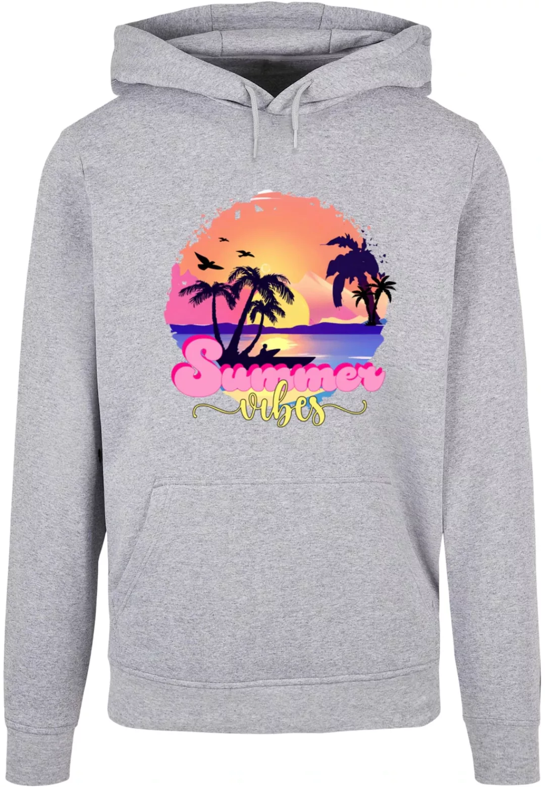 Merchcode Kapuzensweatshirt "Merchcode Herren Summer Vibes Sunset Basic Hoo günstig online kaufen