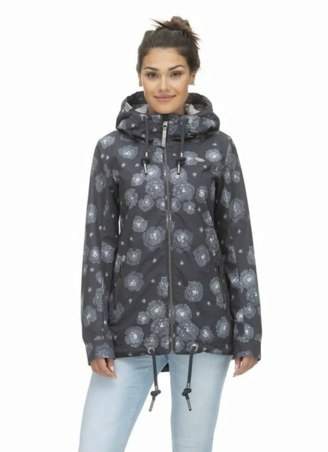 Ragwear Anorak Ragwear W Zuzka Flower Damen Anorak günstig online kaufen