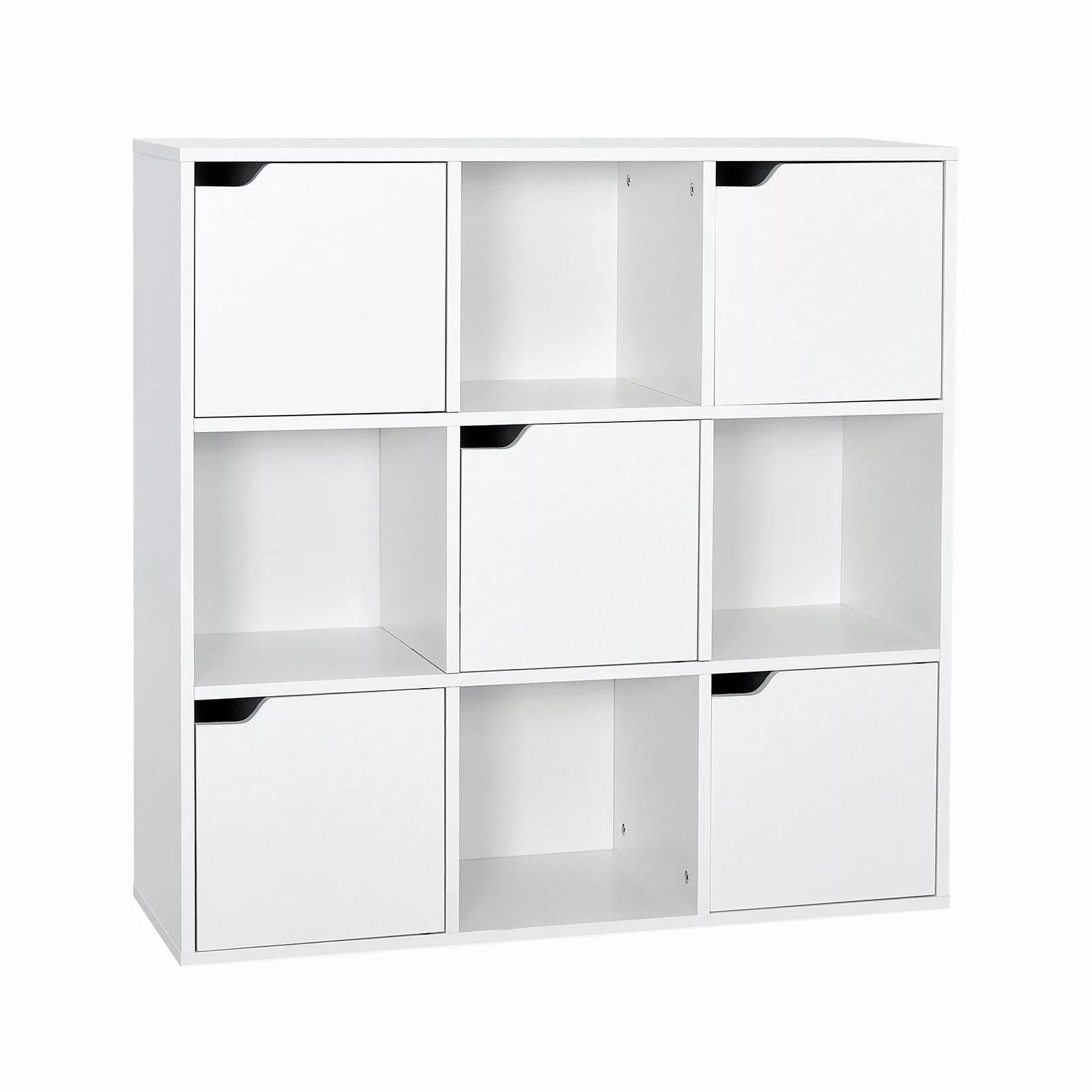 Mondeer Bücherregal Bücherschrank, Aufbewahrungsregal, 9 Fächer günstig online kaufen