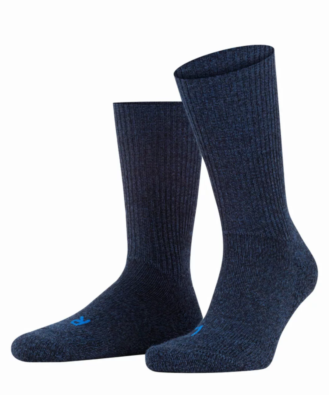 FALKE Walkie Ergo Socken, 46-48, Blau, Uni, Schurwolle, 16480-667005 günstig online kaufen