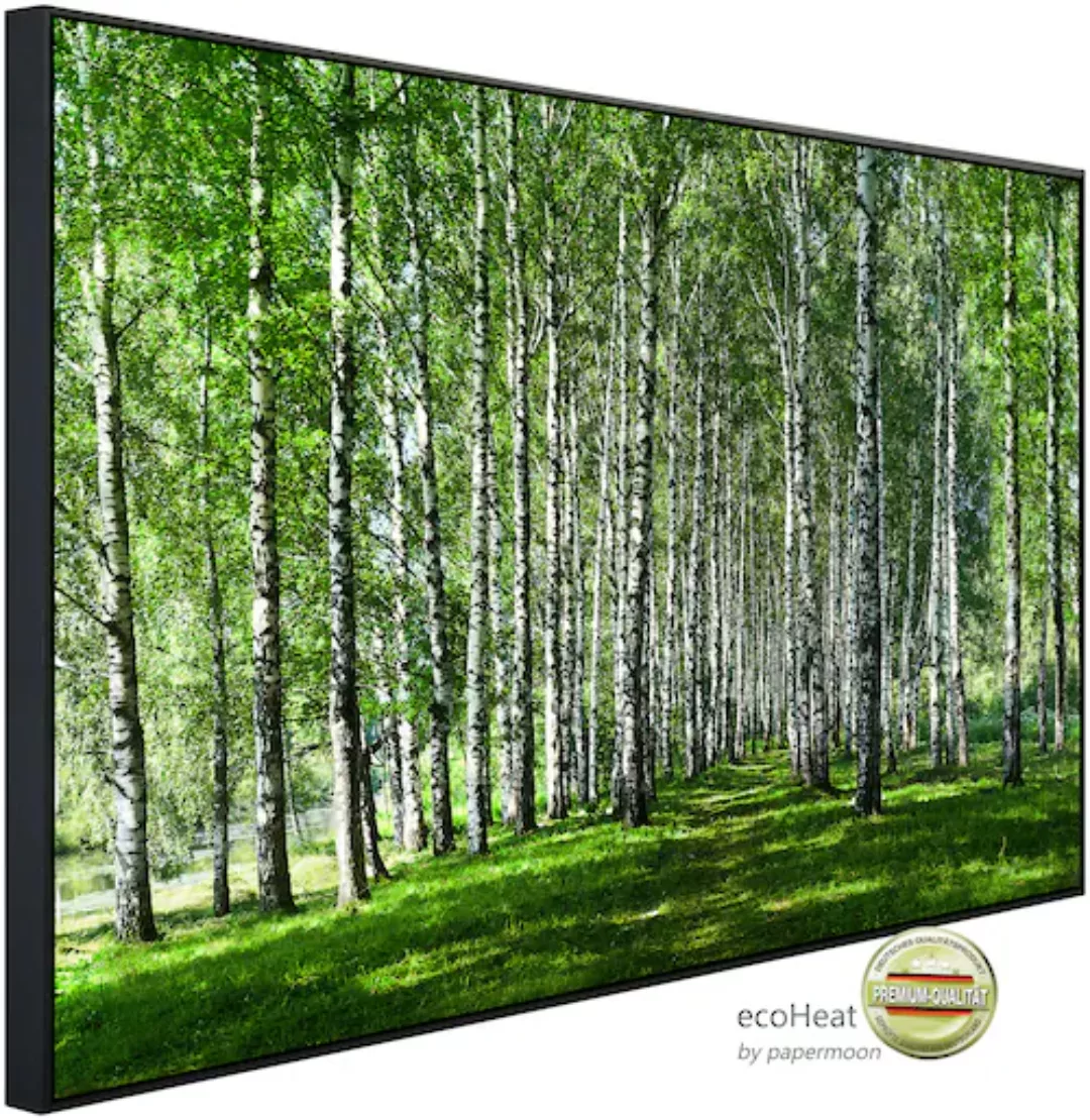 Papermoon Infrarotheizung »Birkenwald« günstig online kaufen