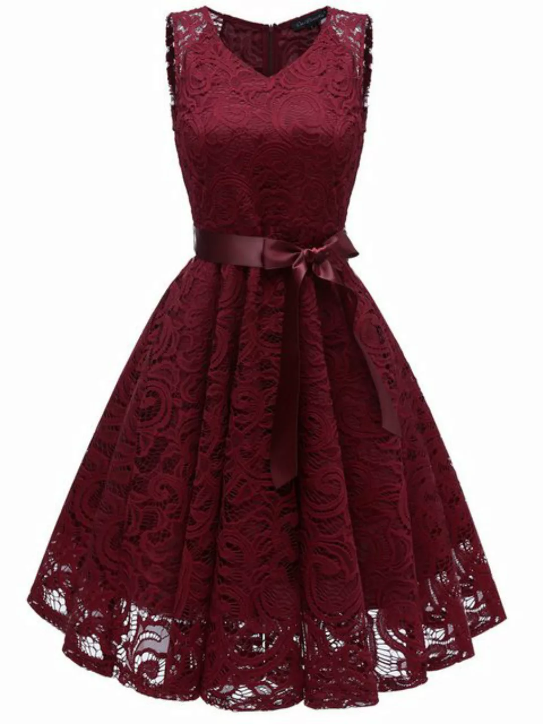 JDMGZSR Abendkleid Kleid der Brautjungfer Abendkleid mit Chiffon Spitzen Ma günstig online kaufen