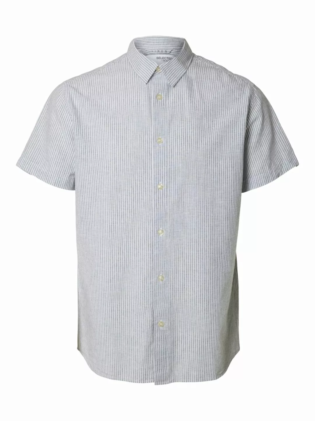 Selected Homme Herren Freizeithemd SLHREGSUN SHIRT SS CLASSIC - Regular Fit günstig online kaufen