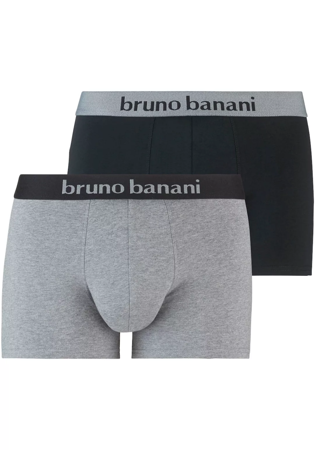 Bruno Banani Boxer, (2er Pack), mit kontrastreichem Logobund günstig online kaufen