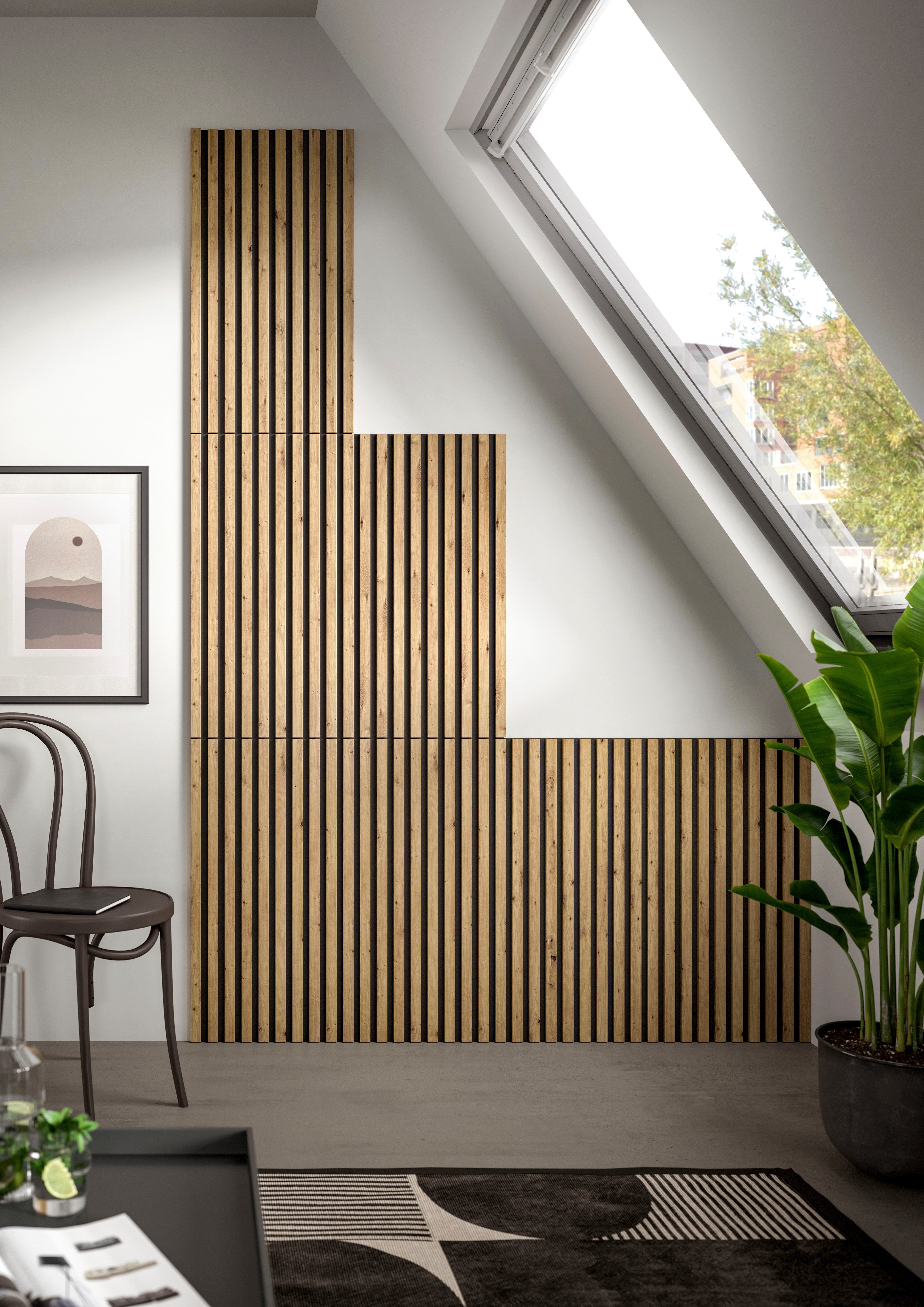 INOSIGN Wandpaneel Silencio, 3er Set, je günstig online kaufen