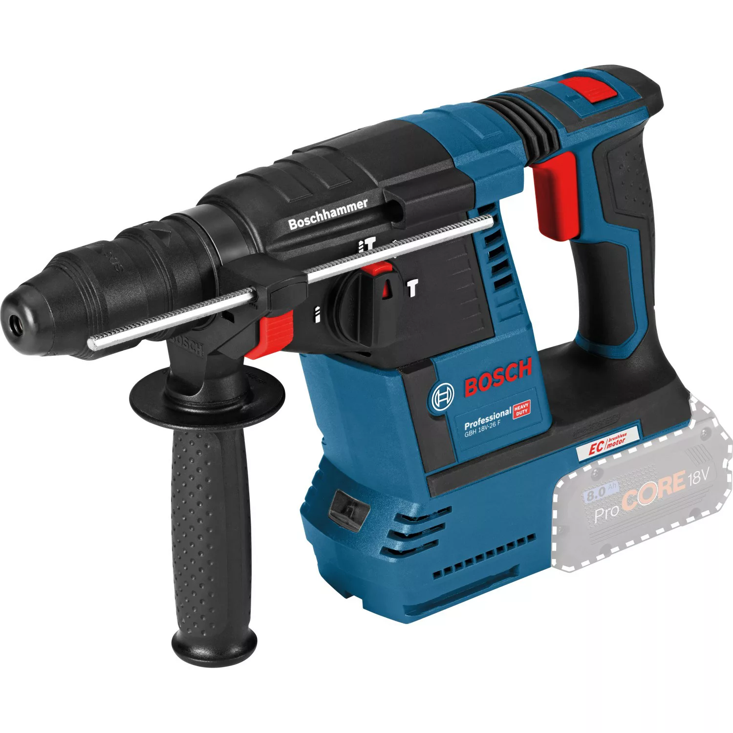 Bosch Professional Akku-Bohrhammer GBH 18V-26 F Solo günstig online kaufen