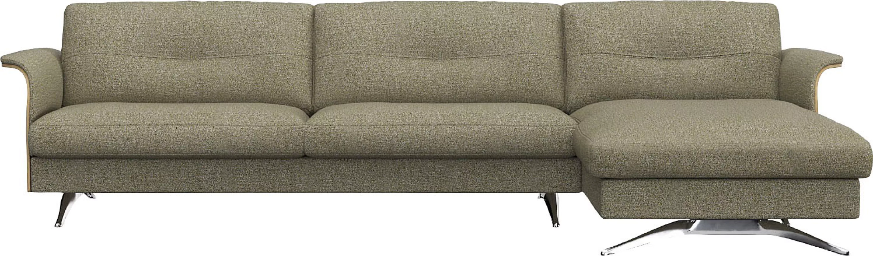 FLEXLUX Ecksofa »Glow Designsofa, bequem und komfortabel durch hochwertigen günstig online kaufen