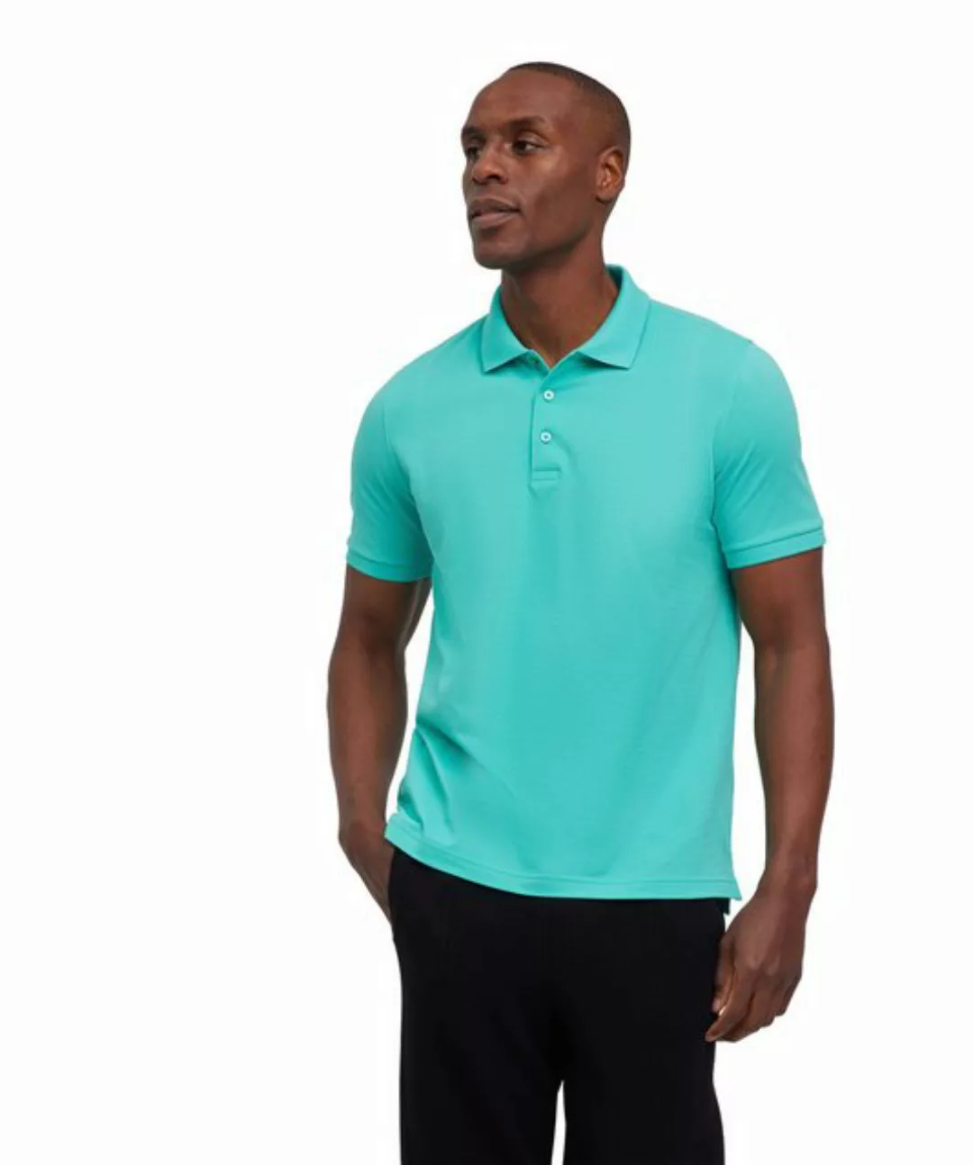 FALKE Poloshirt (1-tlg) aus hochwertiger Pima-Baumwolle günstig online kaufen