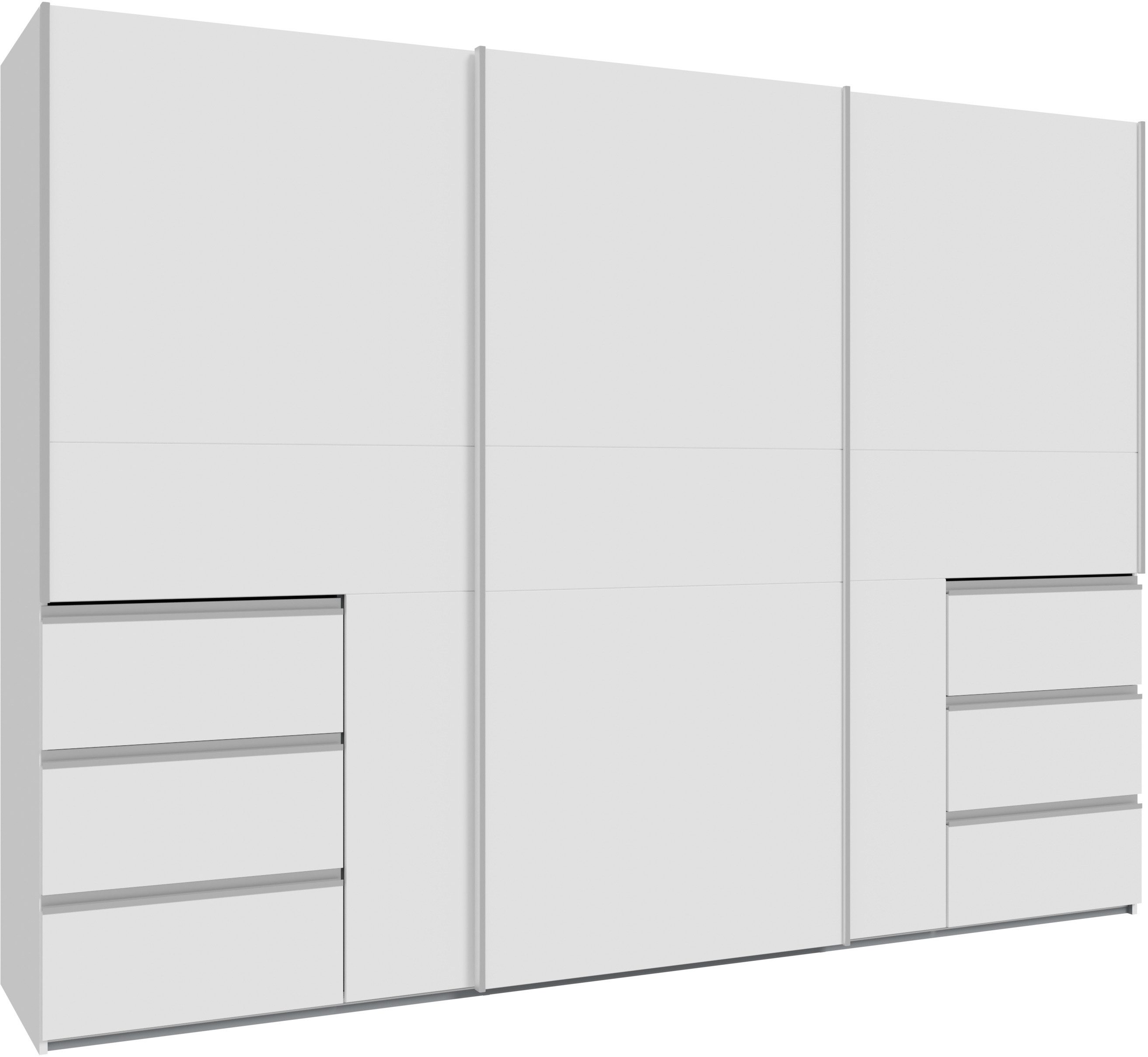 FORTE Schwebetürenschrank, (B/H/T ca. 269,7x200,5x61cm), Schwebetürenschran günstig online kaufen