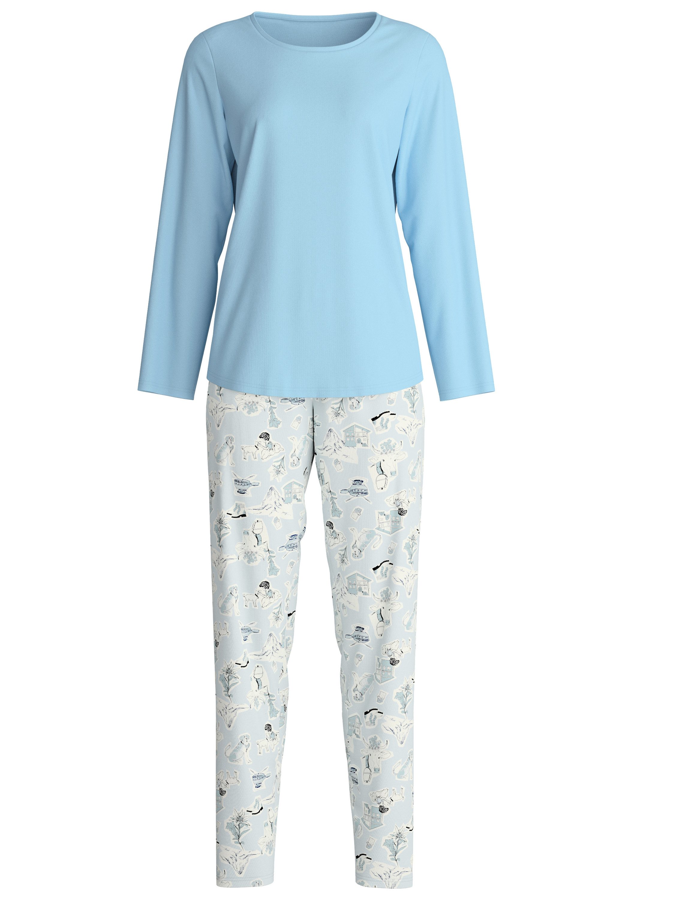 CALIDA Pyjama Swiss Resort Damen (2 günstig online kaufen
