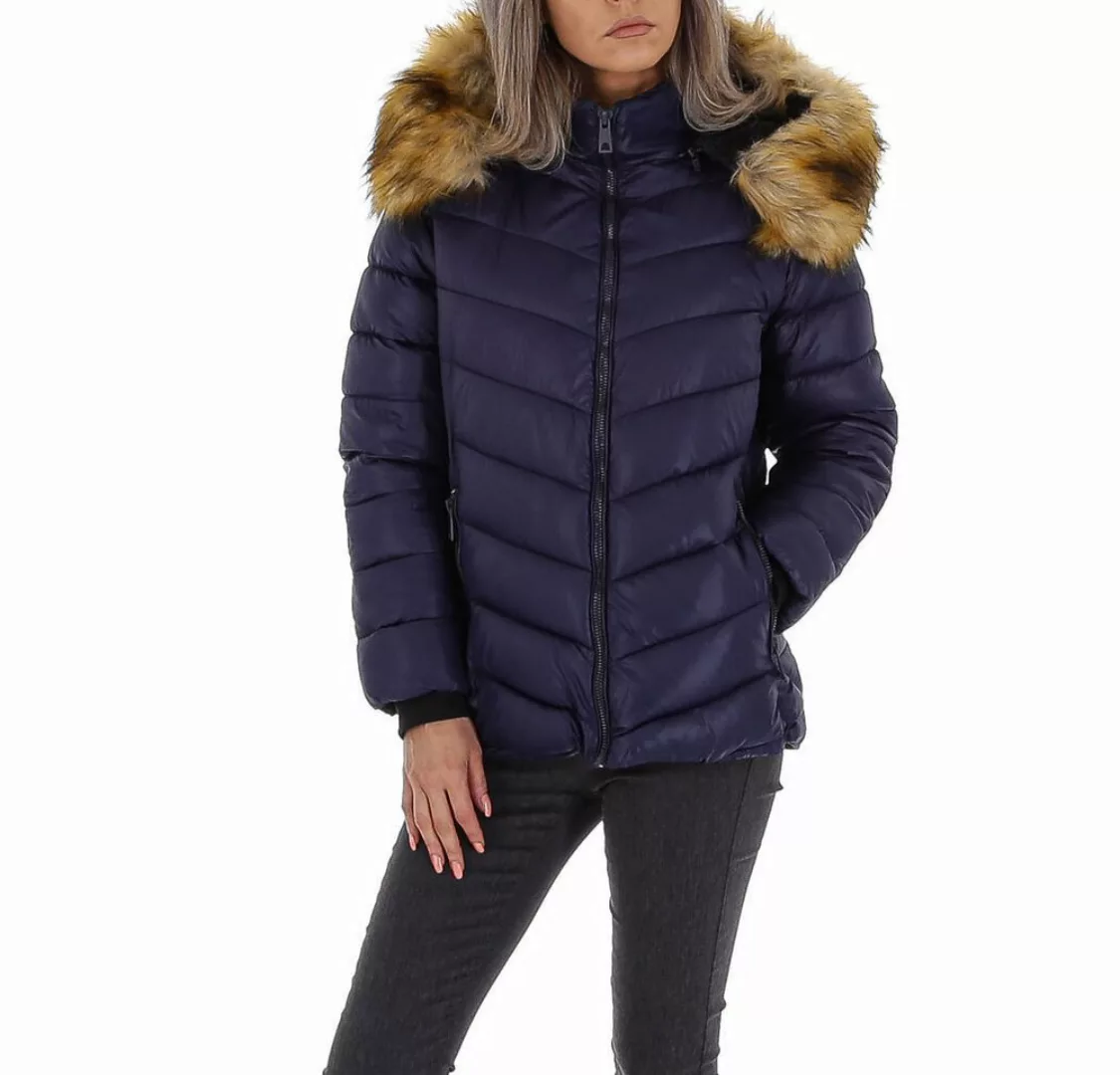 Ital-Design Steppjacke Damen Freizeit (87256625) Kapuze (abnehmbar) Gefütte günstig online kaufen