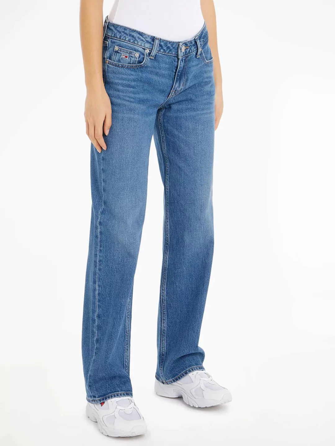 Tommy Jeans Straight-Jeans SOPHIE LW STR CH0152 mit Nieten günstig online kaufen