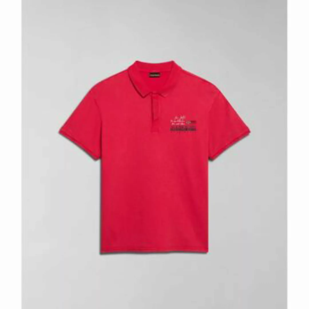 Napapijri  T-Shirts & Poloshirts E-COLVILLE NP0A4HPX-R25 RED BARBERRY günstig online kaufen