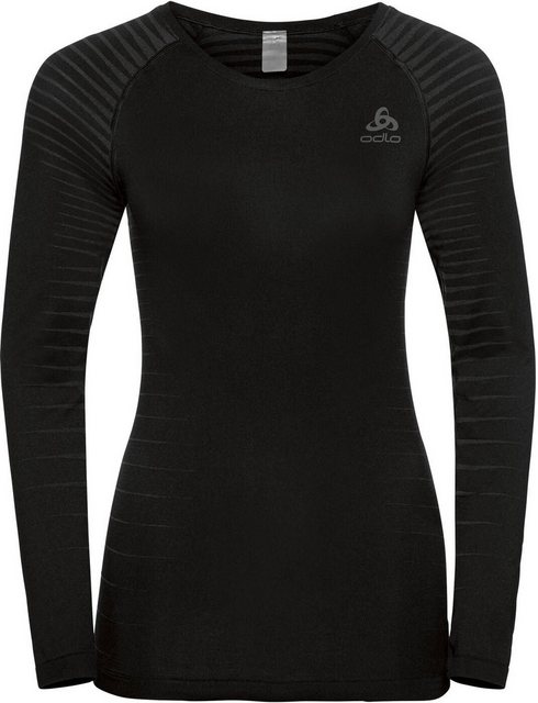 Odlo Langarmshirt BL TOP crew neck l/s PERFORMAN BLACK günstig online kaufen