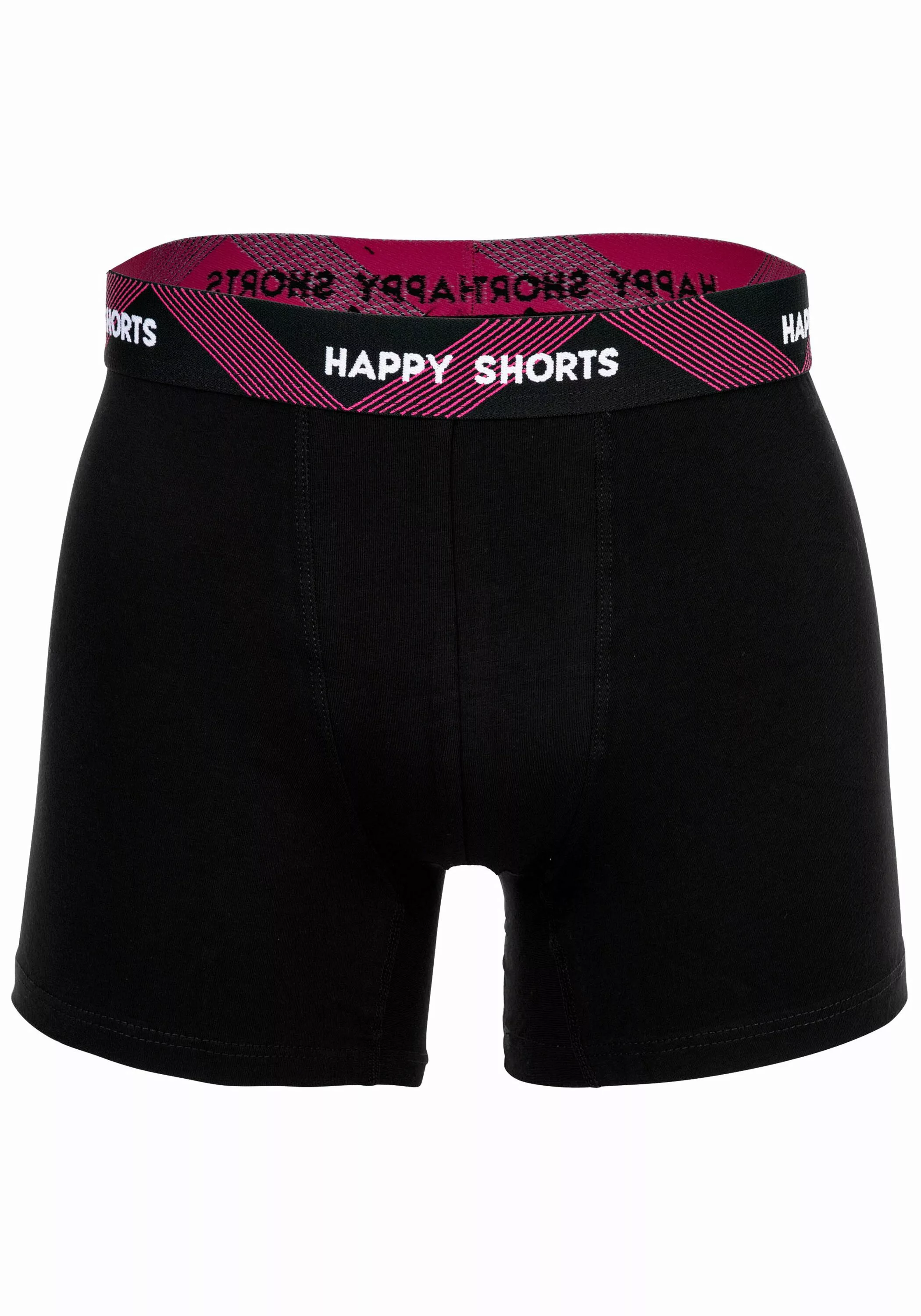 HAPPY SHORTS Boxershorts "Boxershort 3er Pack" günstig online kaufen