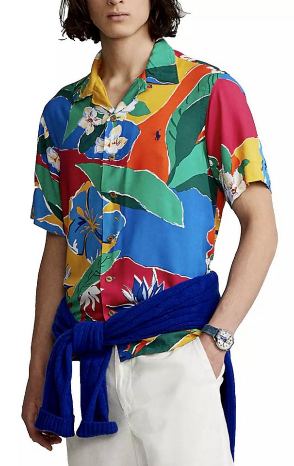 Polo Ralph Lauren Hawaiihemd Hemd Clady Seersucker Camp Shirt Klassisches m günstig online kaufen