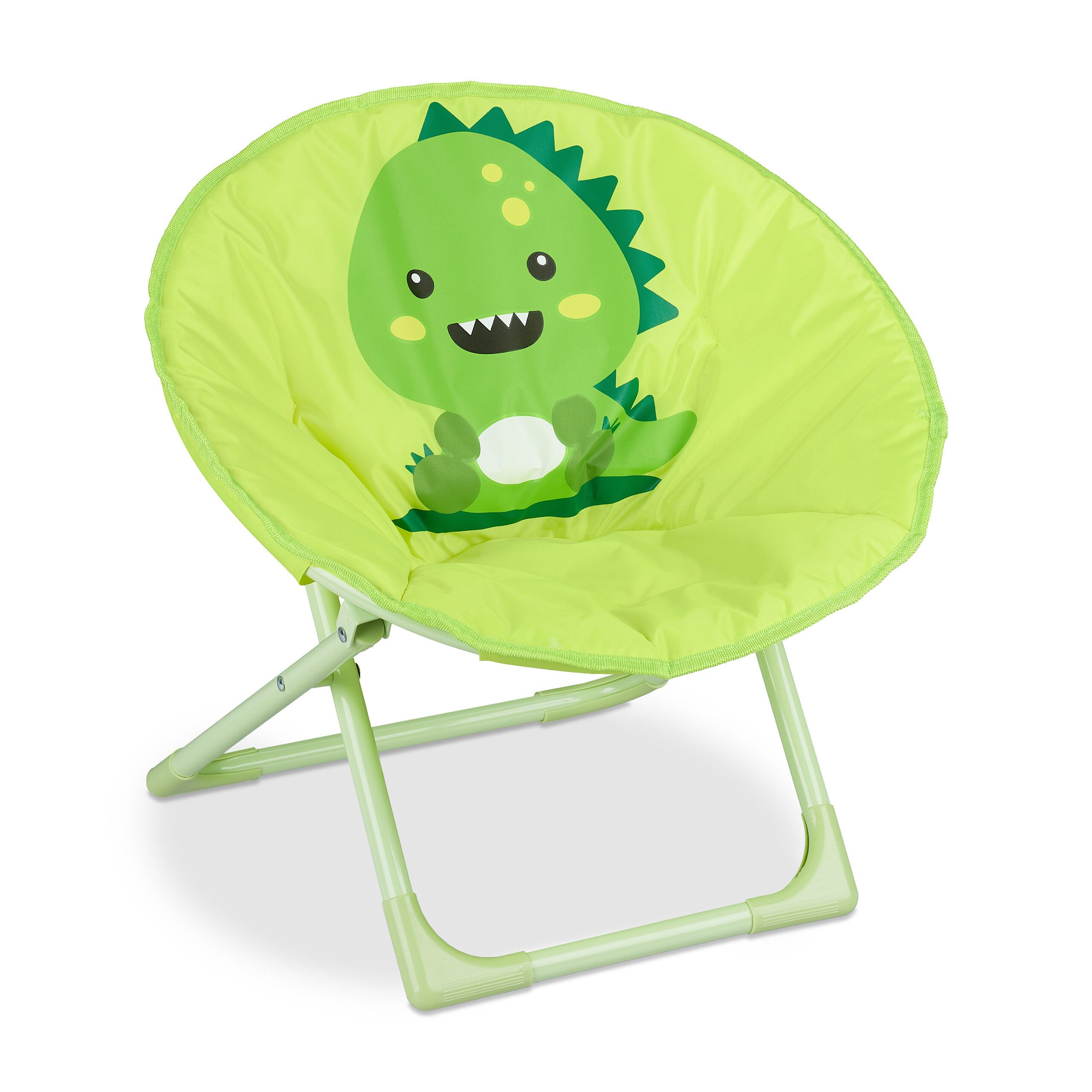 relaxdays Campingstuhl Faltbarer Moonchair für Kinder, günstig online kaufen