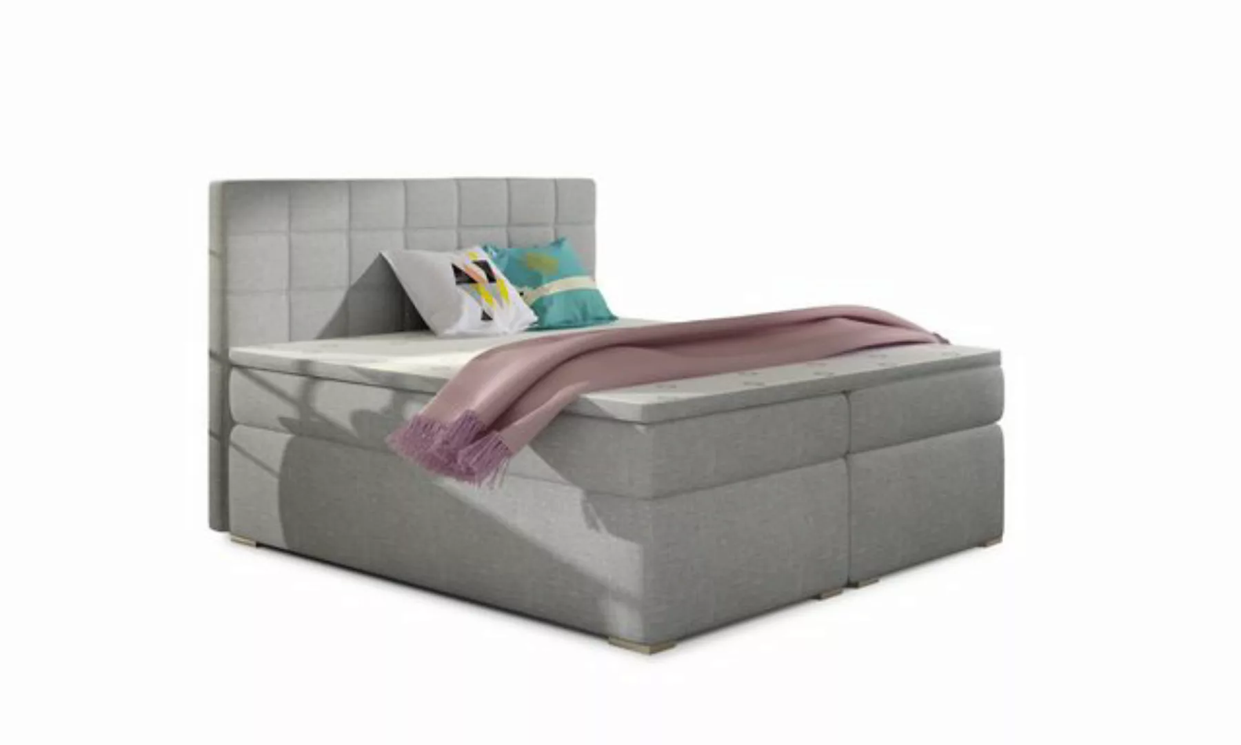 yourhouse24 Boxspringbett Alice Designerbett Hotelbett mit Bettkasten Konti günstig online kaufen