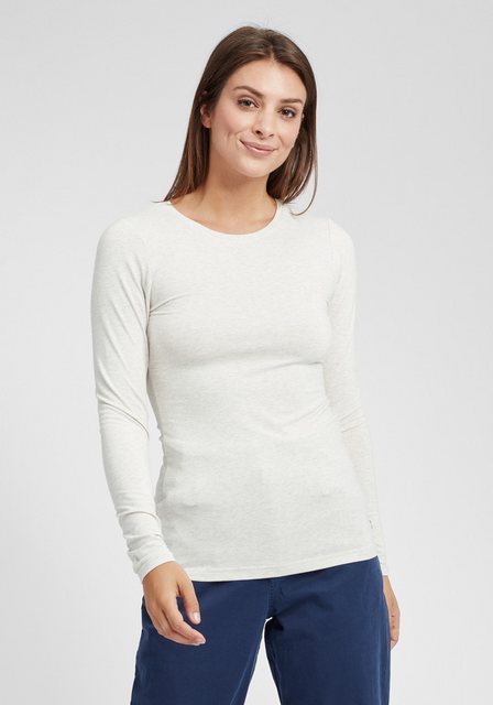 OXMO Langarmshirt OXMarie Longsleeve in Basic-Optik günstig online kaufen