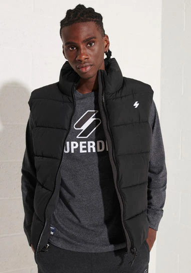 Superdry Steppweste "SPORTS PUFFER GILET" günstig online kaufen