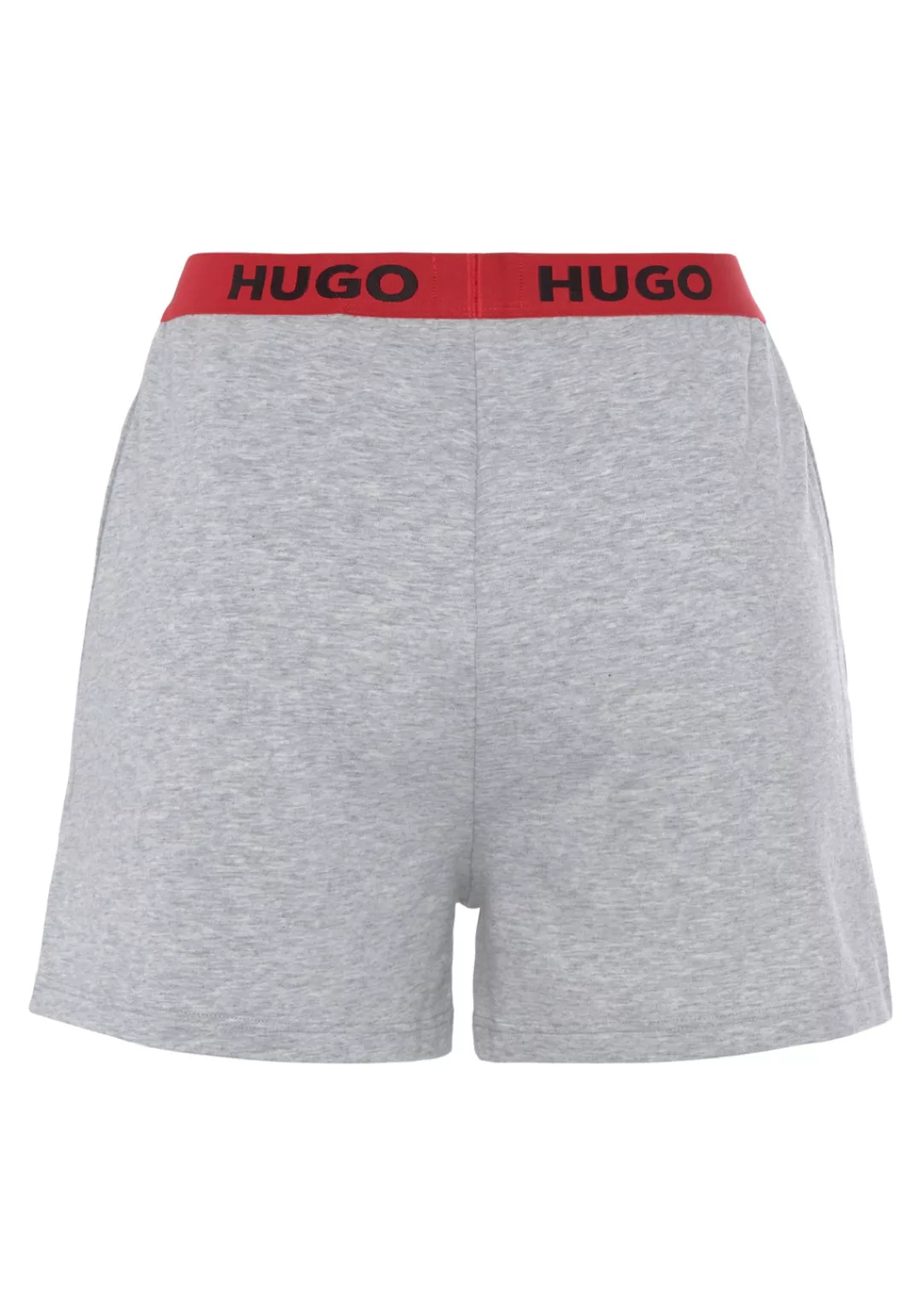 HUGO Sweatshorts SPORTY LOGO_SHORTS 10249156 01 mit Hugo Logo-Elastikbund günstig online kaufen