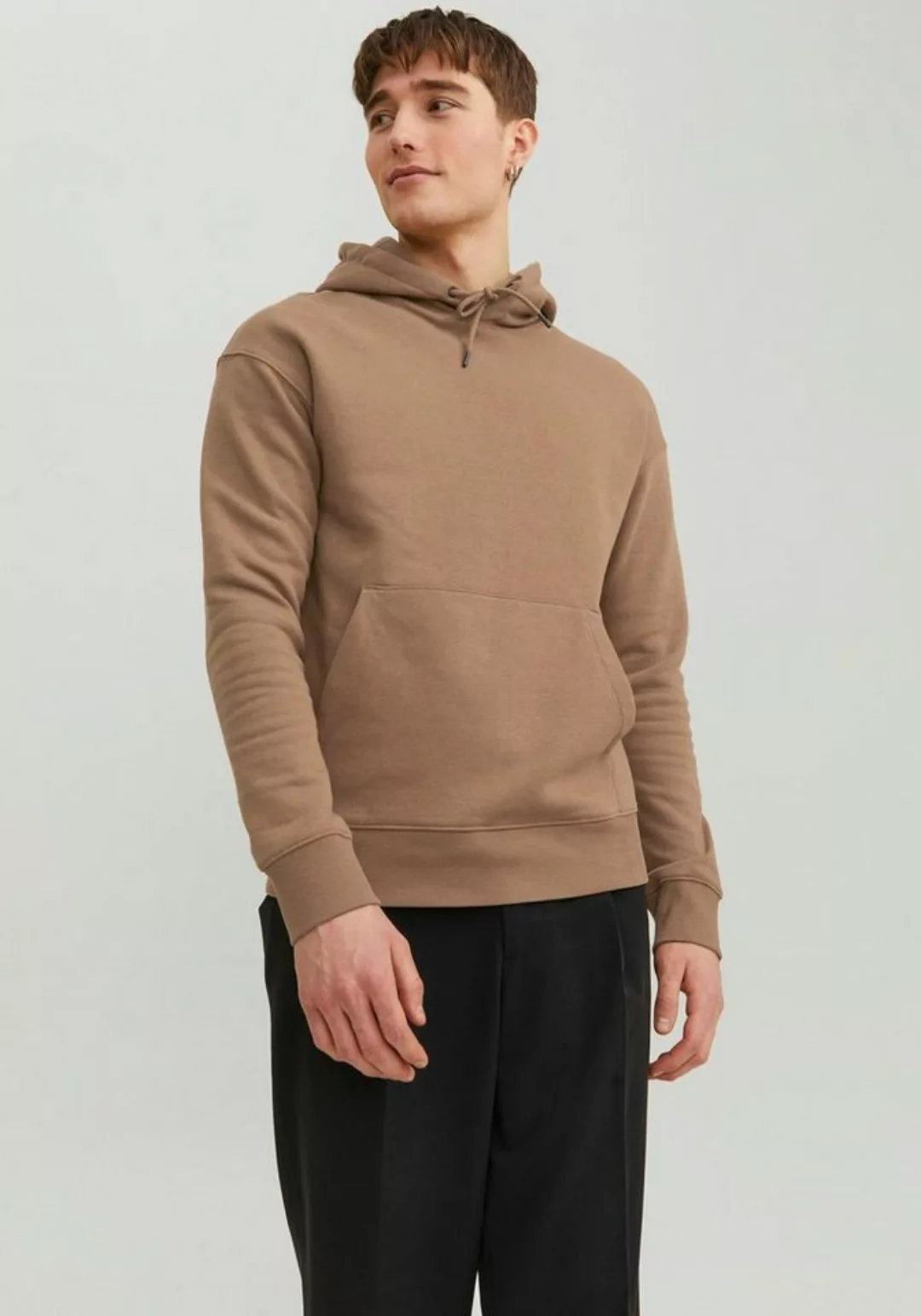 Jack & Jones Kapuzensweatshirt JJESTAR BASIC SWEAT HOOD NOOS mit Rippbündch günstig online kaufen