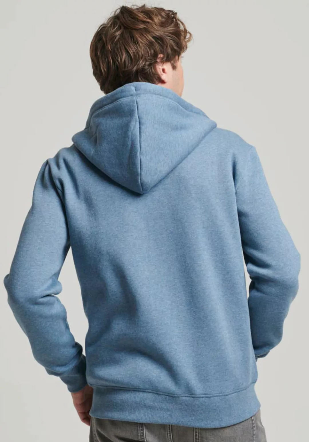 Superdry Kapuzensweatjacke "ESSENTIAL LOGO ZIP HOODIE" günstig online kaufen