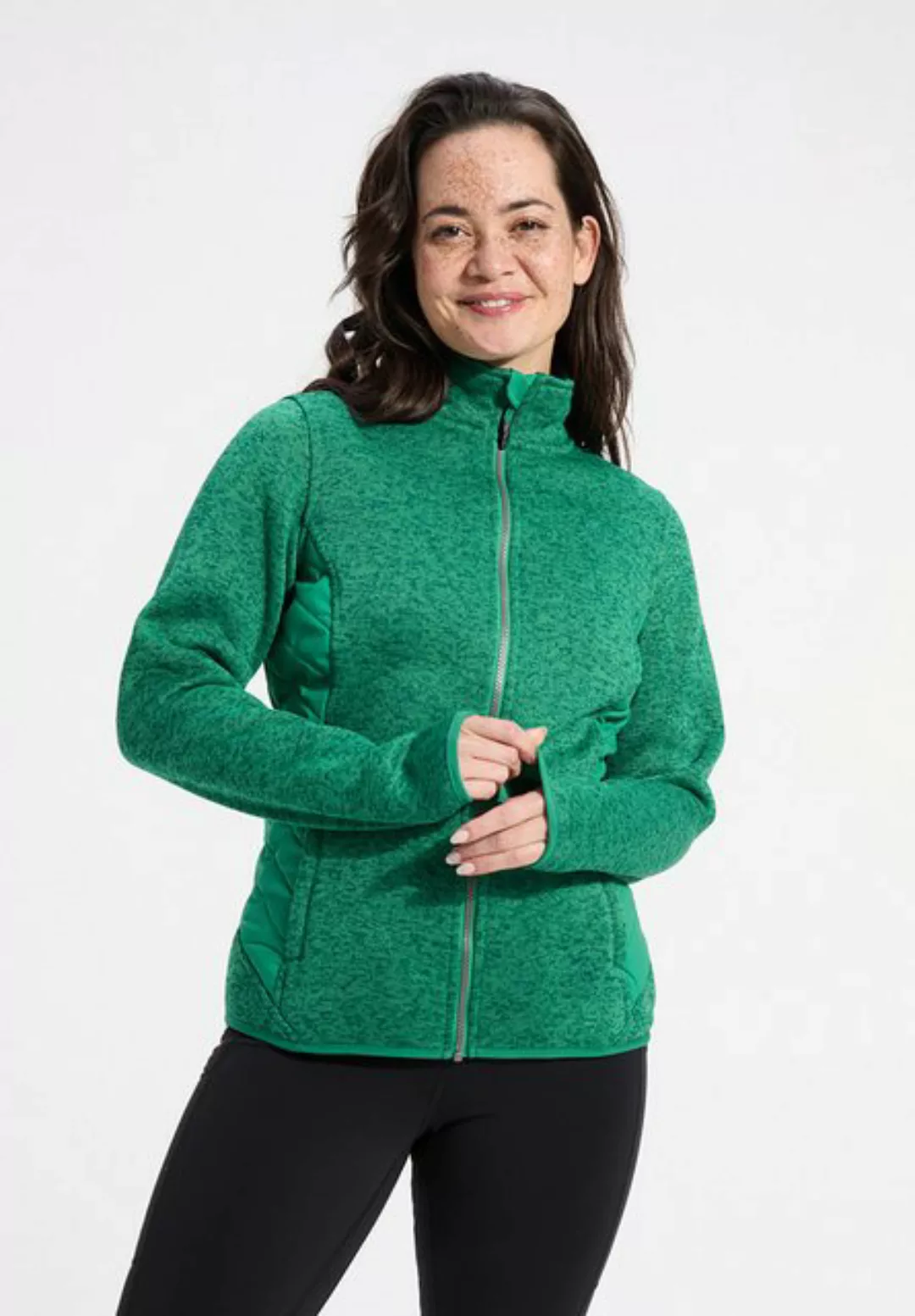 Human Nature Fleecejacke Huesca Atmungsaktiv, Wärmeregulierende, mit Windfa günstig online kaufen