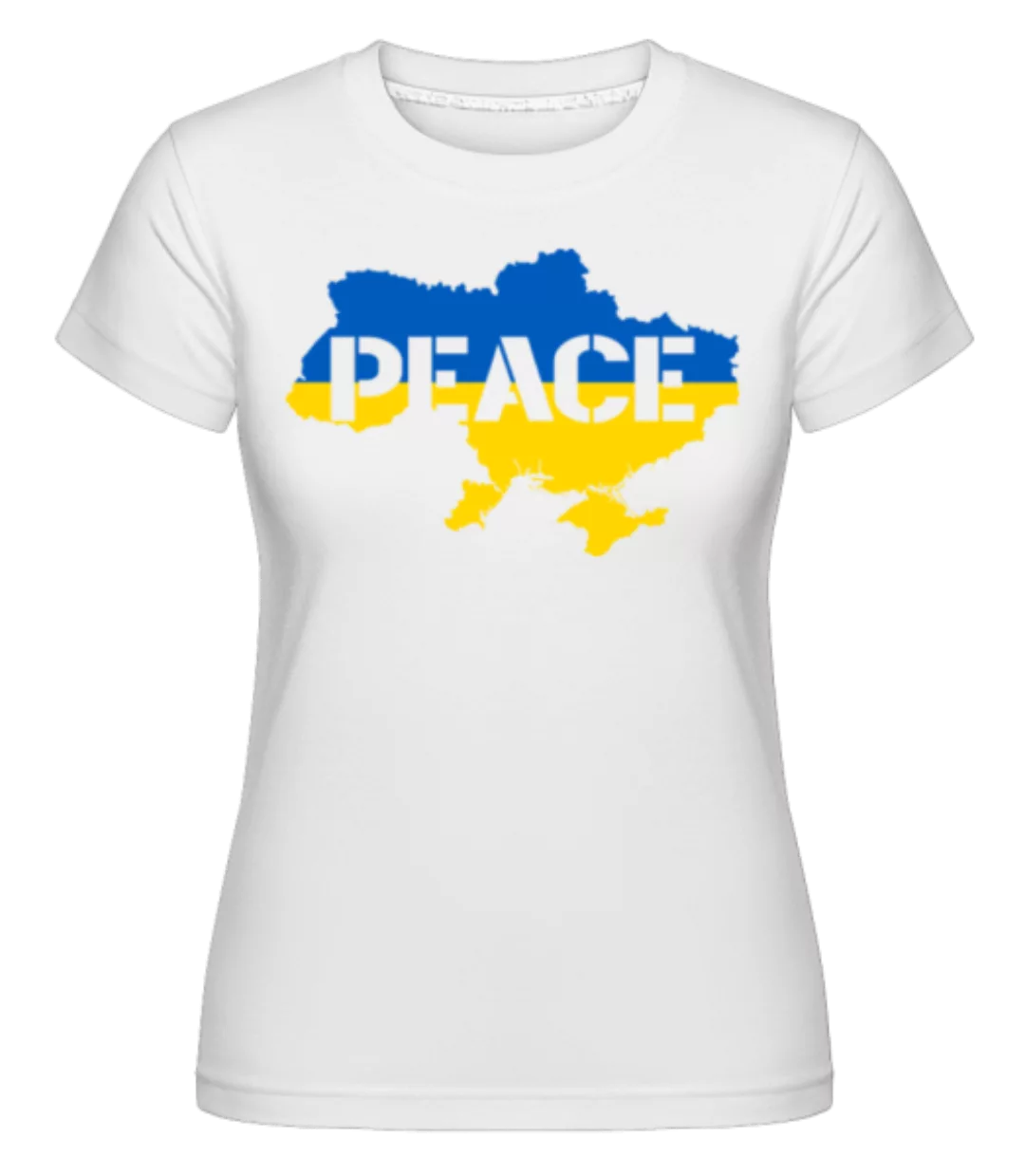 Peace Ukraine Land · Shirtinator Frauen T-Shirt günstig online kaufen