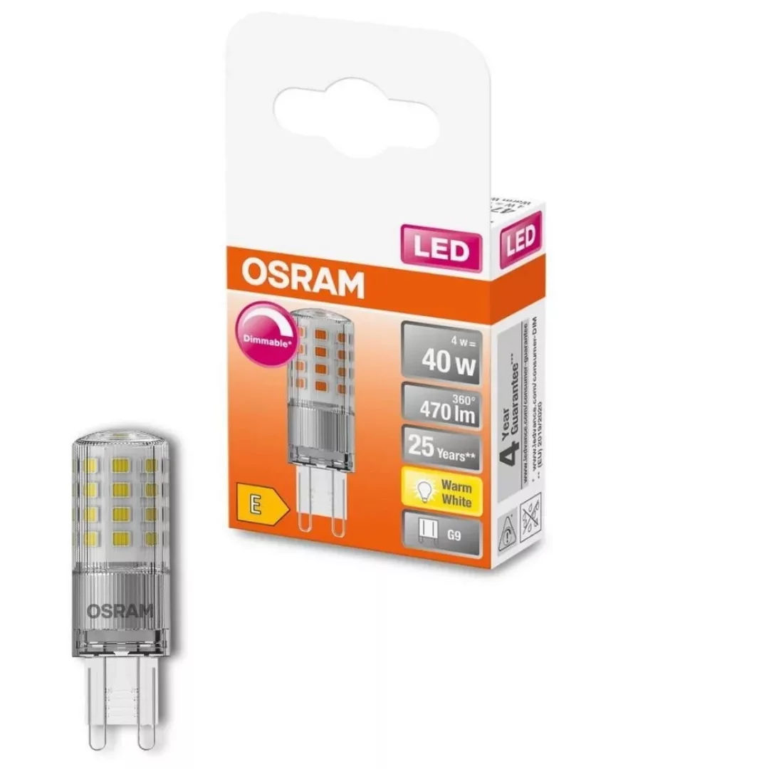 Osram LED-Leuchtmittel G9 4 W Warmweiß 470 lm EEK: E 5,9 x 1,8 cm (H x Ø) günstig online kaufen