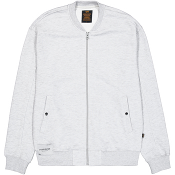 Alpha Industries  Jacken Studio Edition Fleece Bomber - pastel grey melange günstig online kaufen