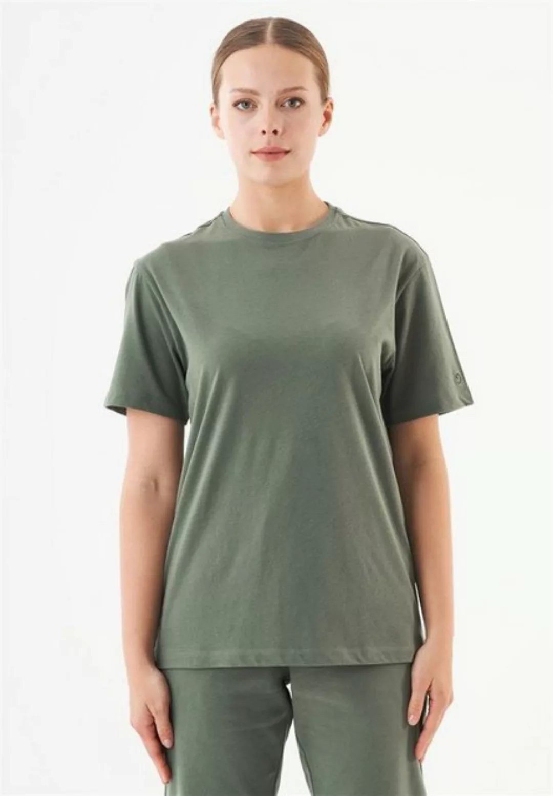 ORGANICATION T-Shirt Tillo-Unisex Basic T-Shirt in Olive günstig online kaufen