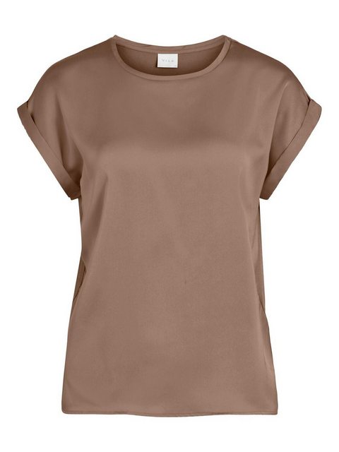 Vila T-Shirt VIELLETTE S/S SATIN TOP - NOOS günstig online kaufen