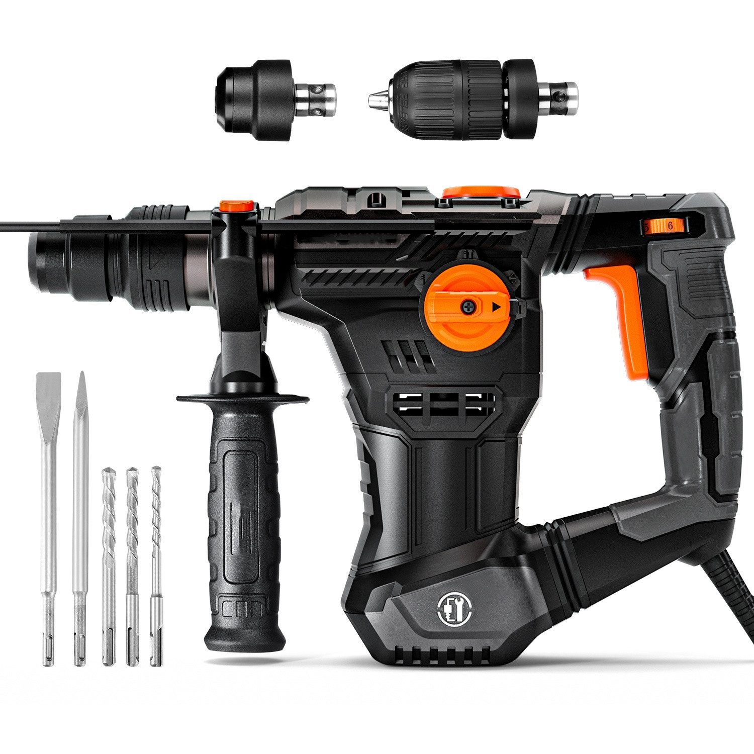 DOVAMAN Bohrhammer SDS-Plus, 4 in 1 günstig online kaufen