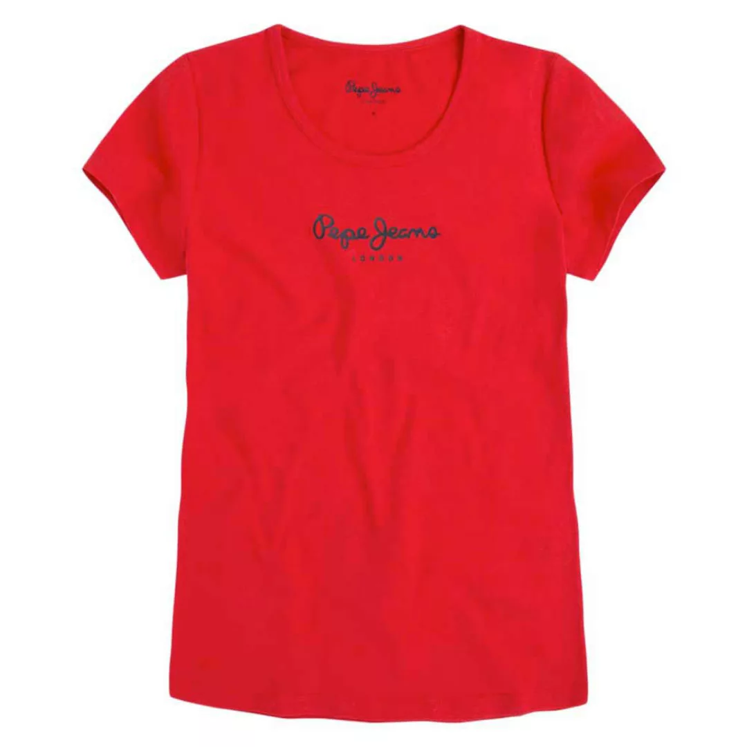 Pepe Jeans Virginia Kurzärmeliges T-shirt M Red günstig online kaufen