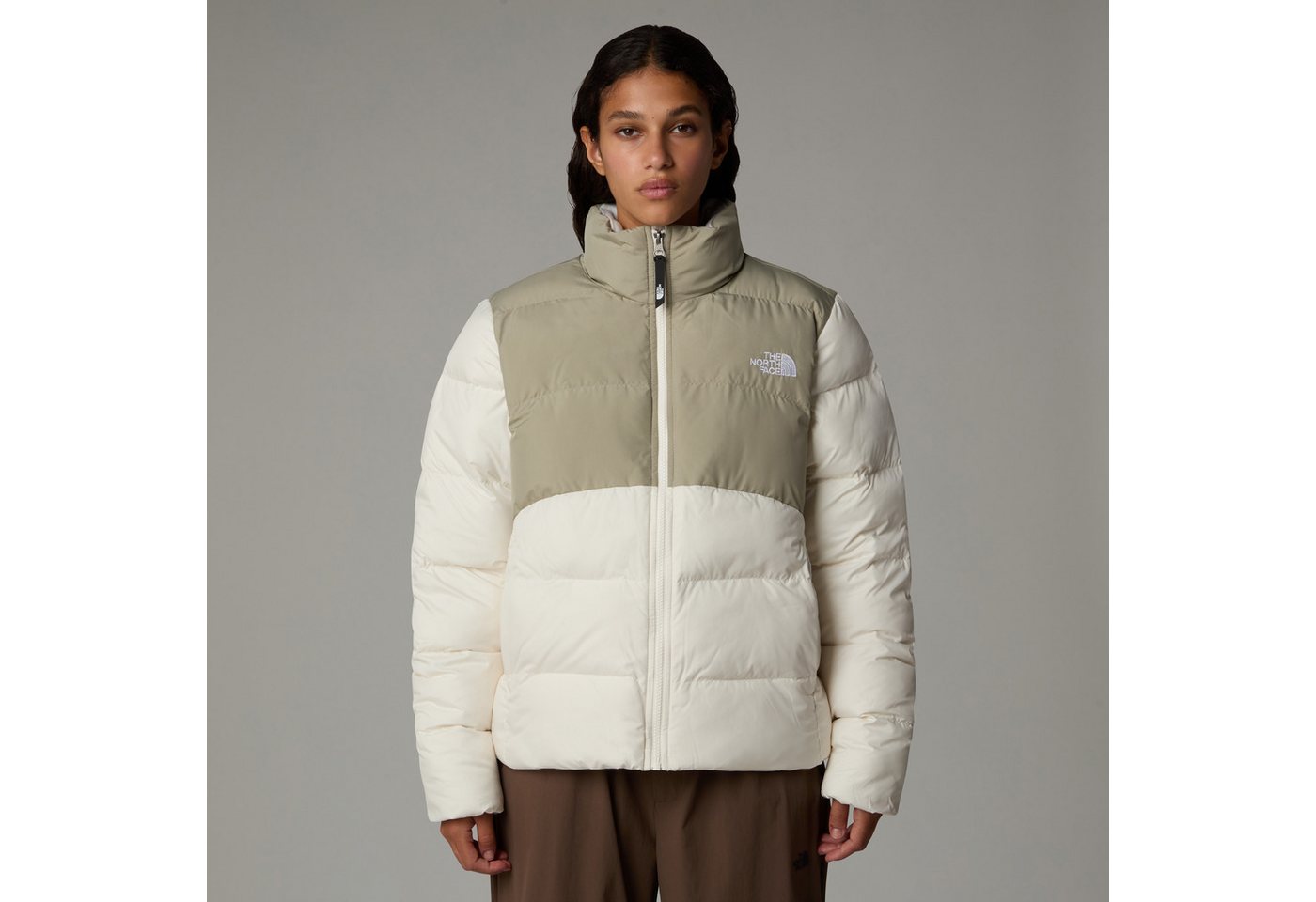 The North Face Steppjacke W SAIKURU JACKET WHITE DUNE/CLAY GREY günstig online kaufen