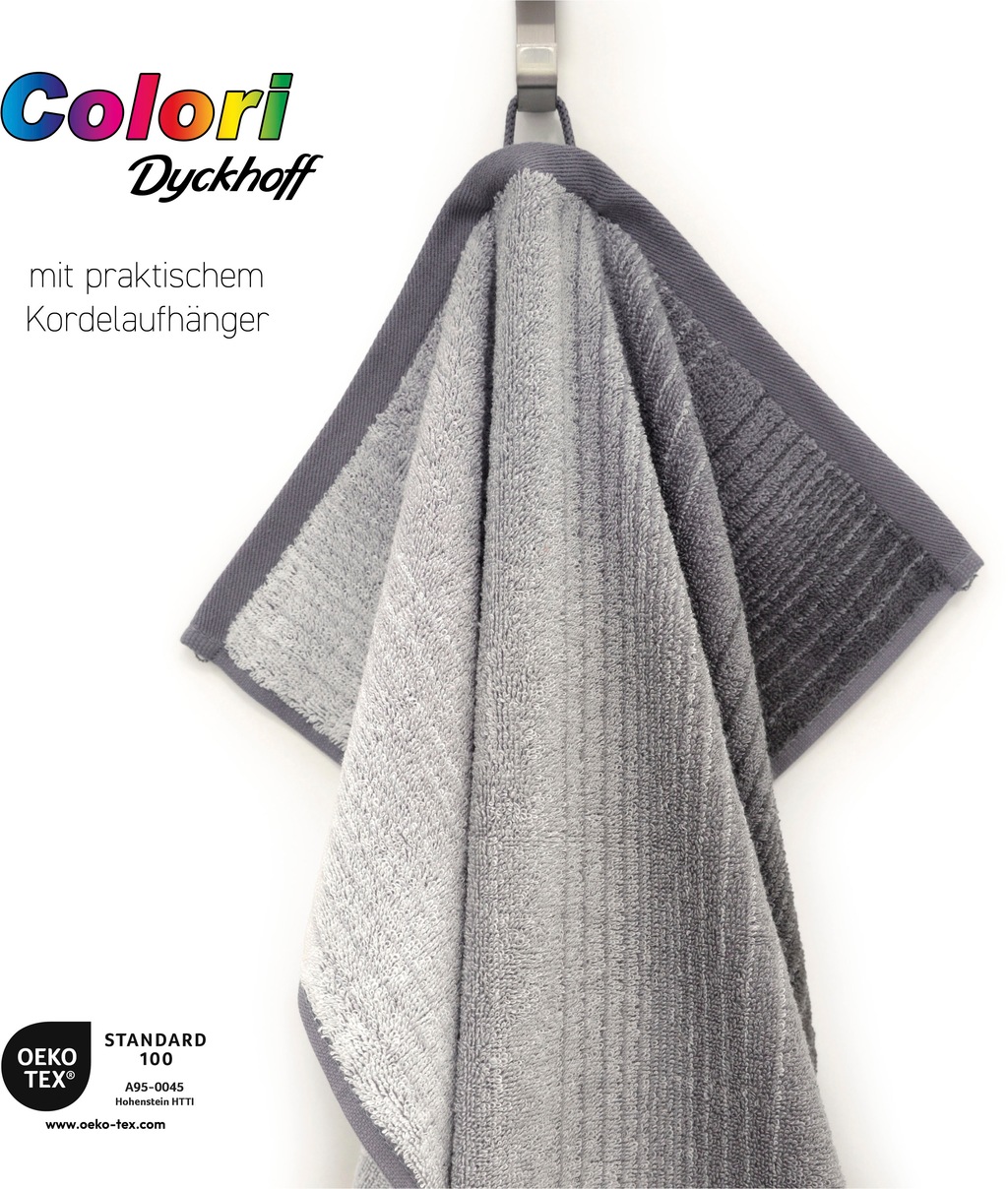 Dyckhoff Handtücher »Colori«, (1 St., Badetuch 70 x 140 cm), mit Farbverlau günstig online kaufen