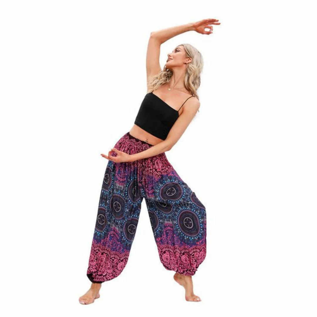 AUKUU Loungepants Sommerliche Freizeit-Yogahose, sportliche Yogahose für Da günstig online kaufen