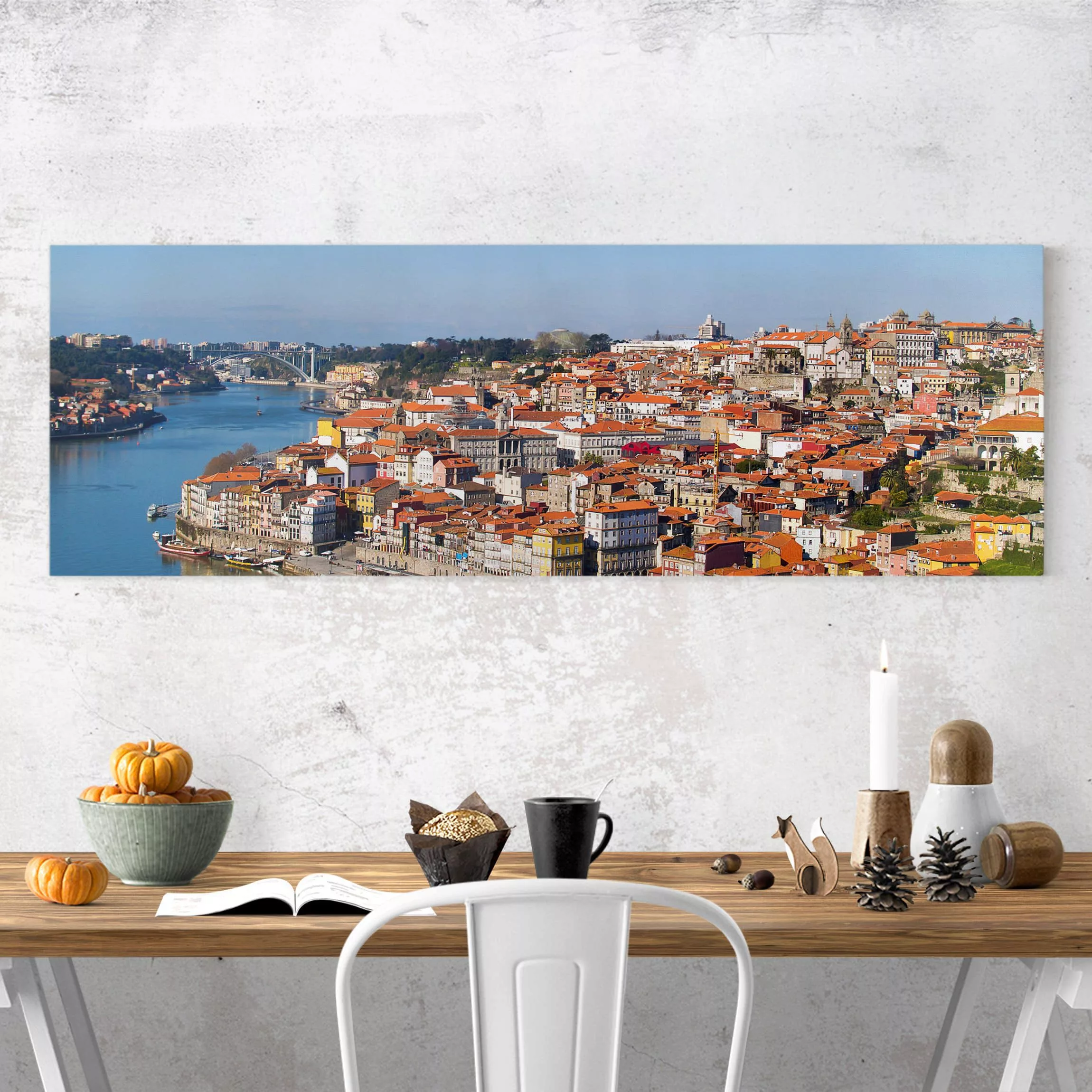 Leinwandbild Architektur & Skyline - Panorama Coast of Portugal günstig online kaufen