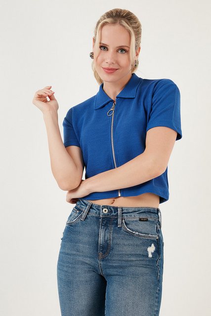 LELA Shirtbluse Slim Fit (1-tlg) günstig online kaufen